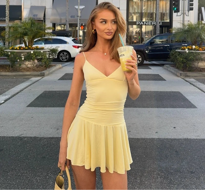 Lala Strappy Mini Dress