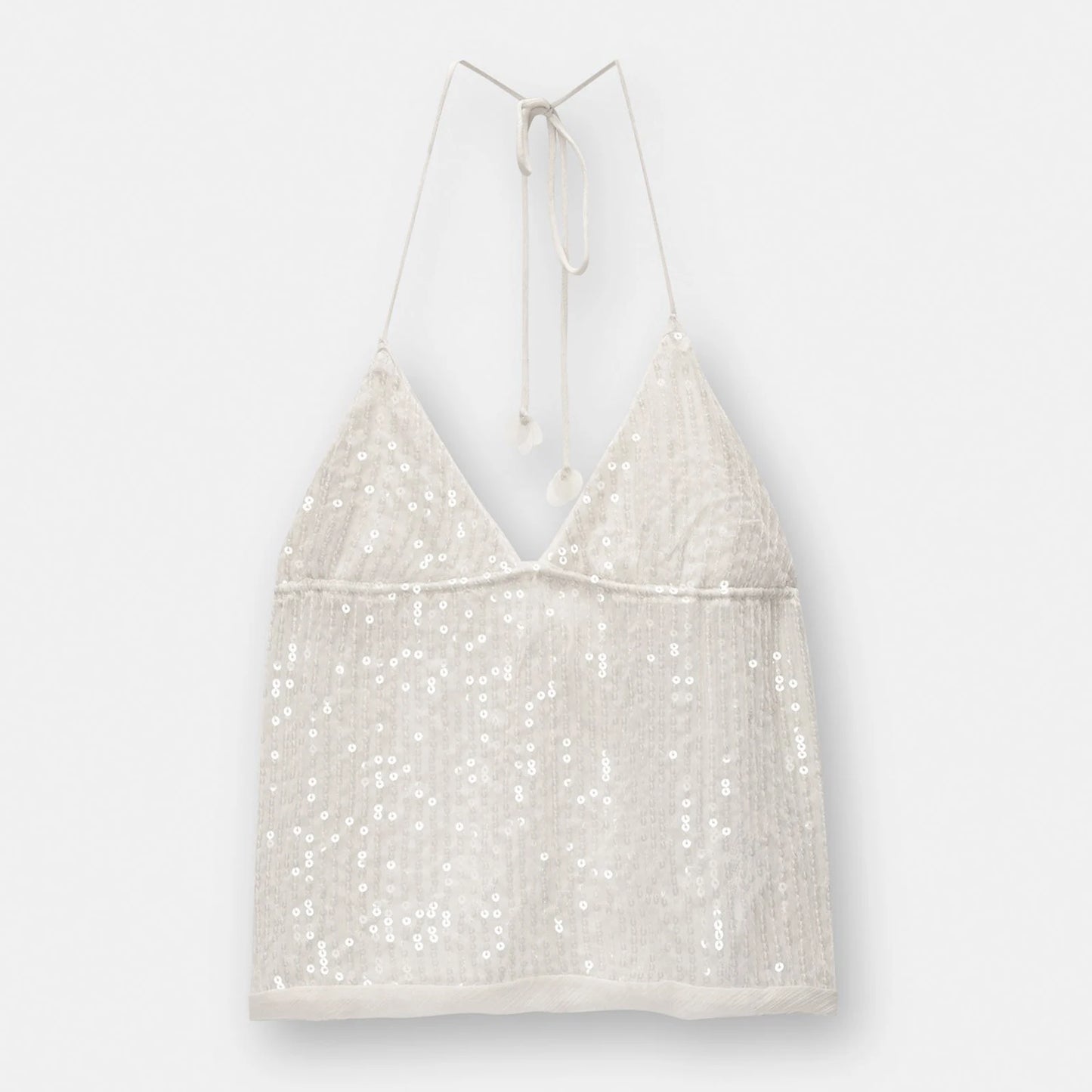 Diane Sequin Triangle Cami