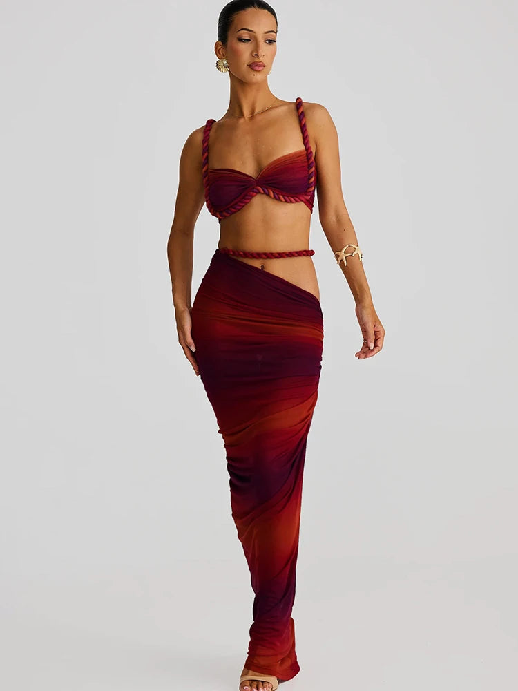 Kaia Skirt Set