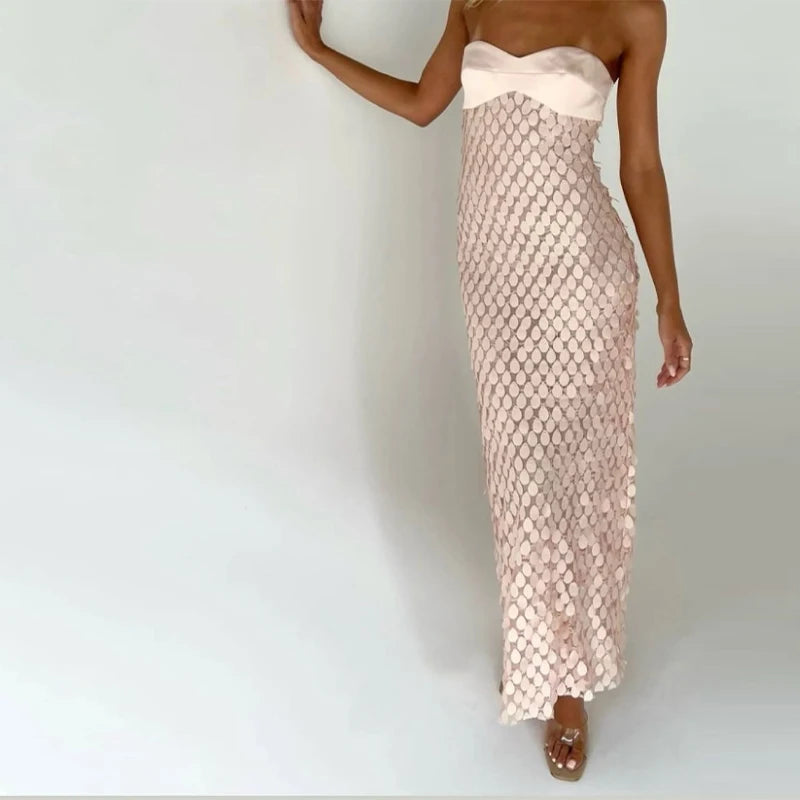 Marina Shell Maxi Dress