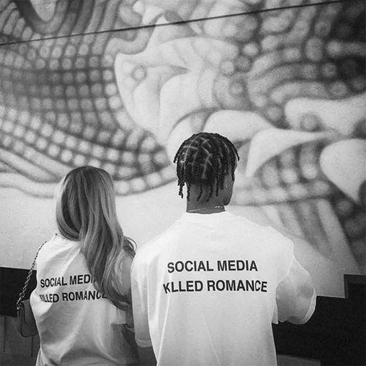 Social Media Killed Romance T Shirt