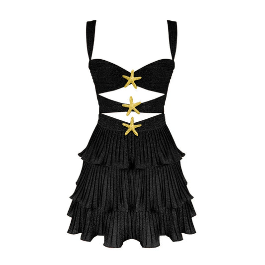 Starlize Swimsuit Coverup Black