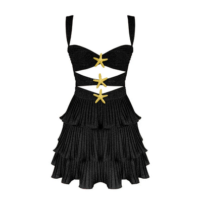Starlize Swimsuit Coverup Black