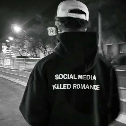 Social Media Killed Romance Hoodie