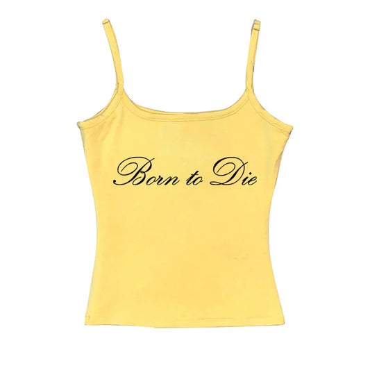 Born To Die Cami In Yellow