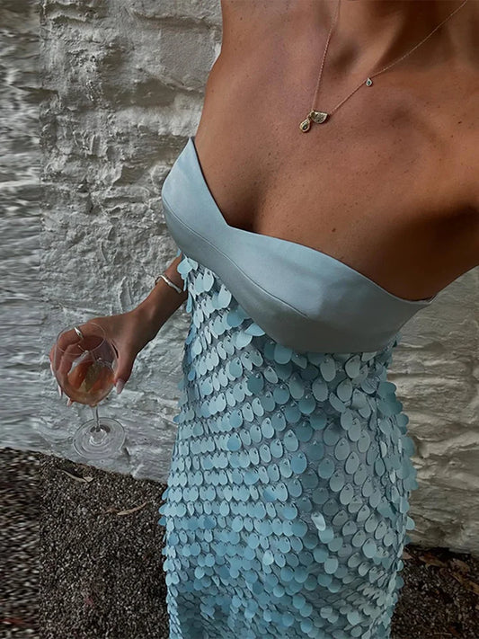 Marina Shell Maxi Dress