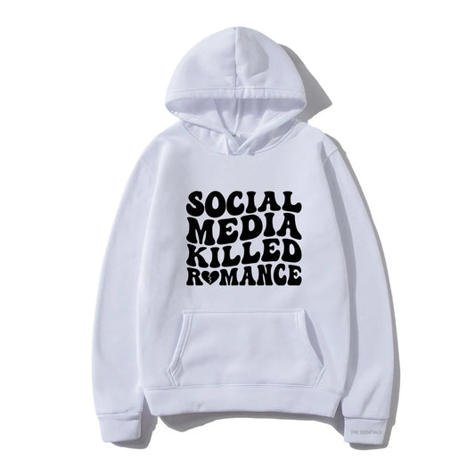 Social Media Killed Romance Hoodie 2.0