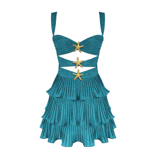 Starlize Swimsuit Coverup Blue