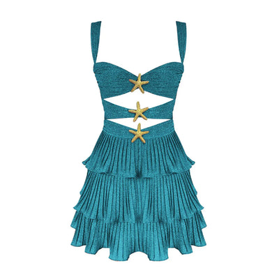 Starlize Swimsuit Coverup Blue
